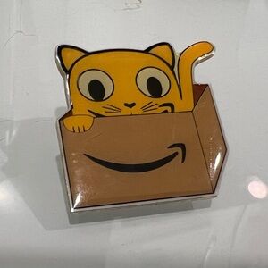 Amazon Peccy Cat in Box Pin